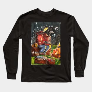 Bobolinks and Campfires and S'moreventures Long Sleeve T-Shirt